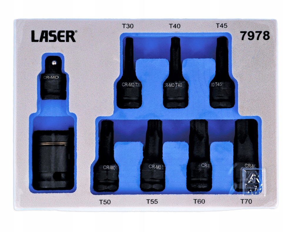 

Udarowe Nasadki Z Bitami Torx 3/8 1/8 17mm