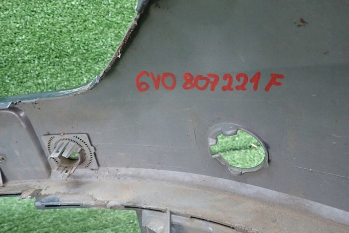 SKODA FABIA III LIFT 18- front bumper front