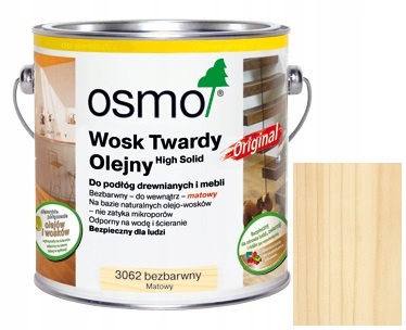 Osmo 3062 0,75L Tvrdý Vosk Matt ***wawa