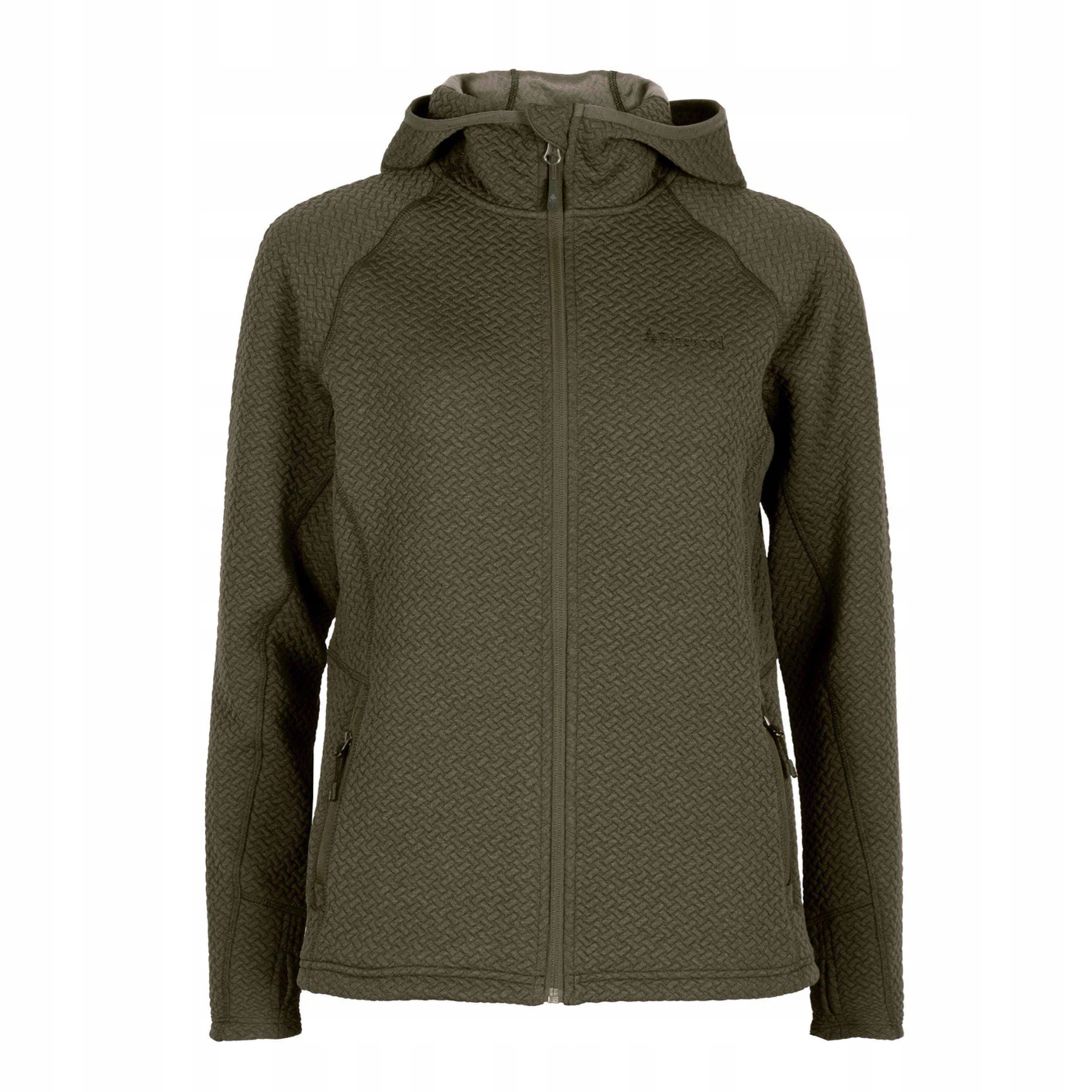 Bluza damska sportowa Pinewood Everyday Travel Full Zip Xs zielona