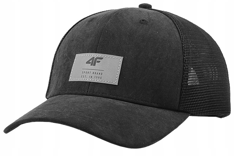 CZAPKA Z DASZKIEM MĘSKA 4F BEJSBOLÓWKA SPORTOWA CZARNA L Marka 4F