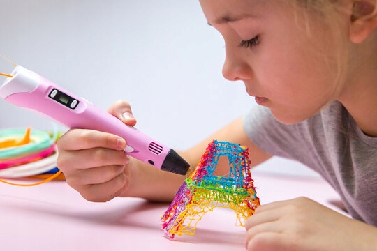 DŁUGOPIS 3D drukarka 3D pen + GRATIS 110m wkład Płeć unisex