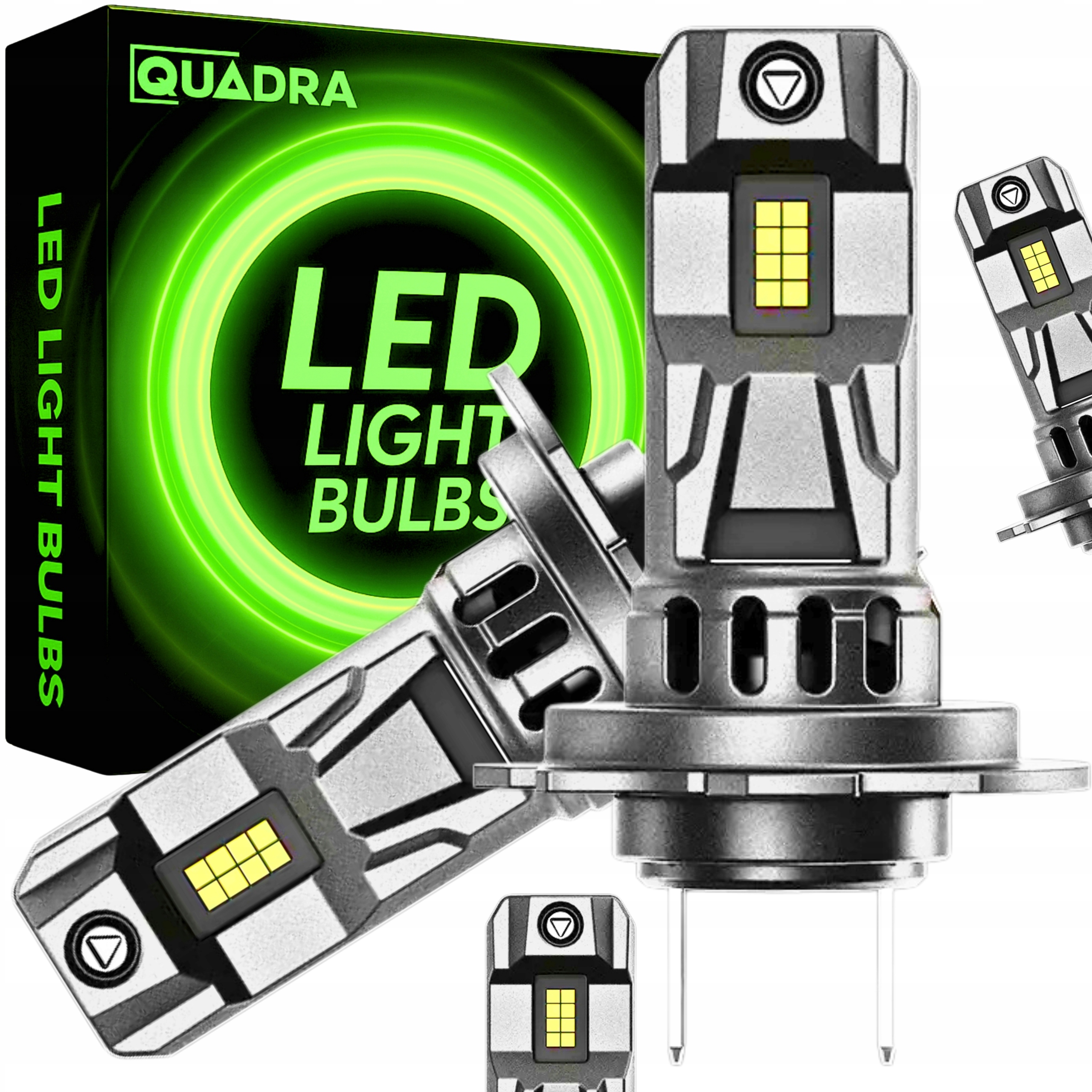 H7 LED ŽIBINTAI HOMOLOGACIJA CANBUS XENON BALTI GALIŲJAUSI H7 RETROFIT