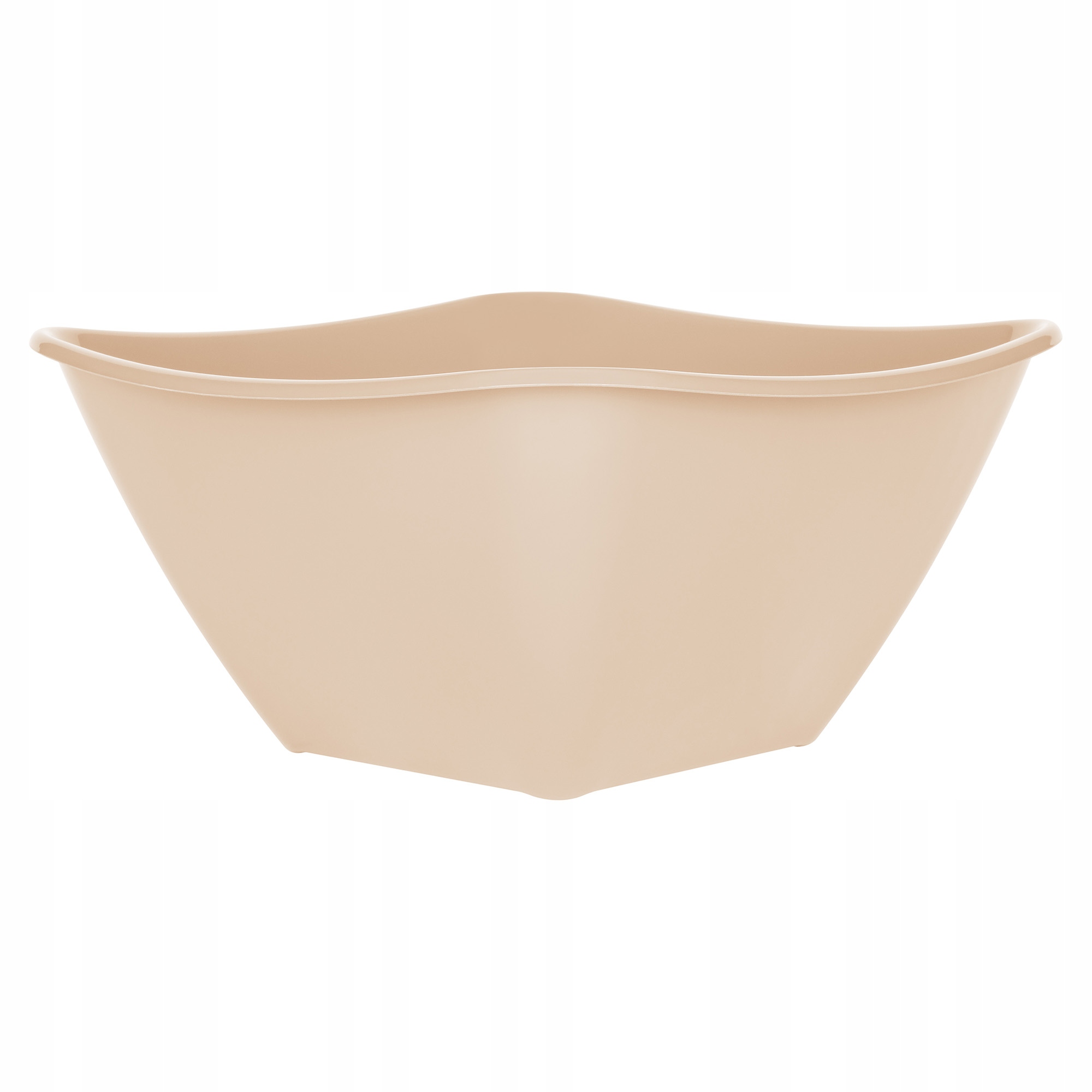 MISECZKA MISKA SALATERKA KUCHENNA PLASTIKOWA DO ŻYWNOŚCI 1,9L 20cm BEŻOWA Pojemność 1.9 l