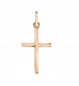 Złoty Wisiorek Krzyż XZ03077 Verona Jewellery