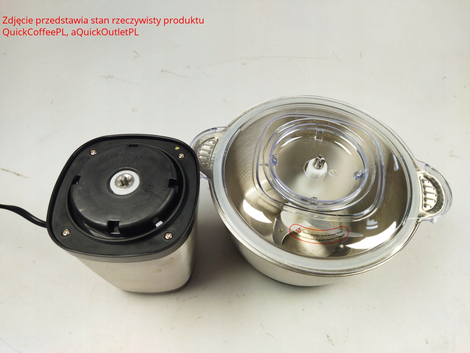 Elektryczna Szatkownica AMZCHEF Rozdrabniacz Marka Amzchef