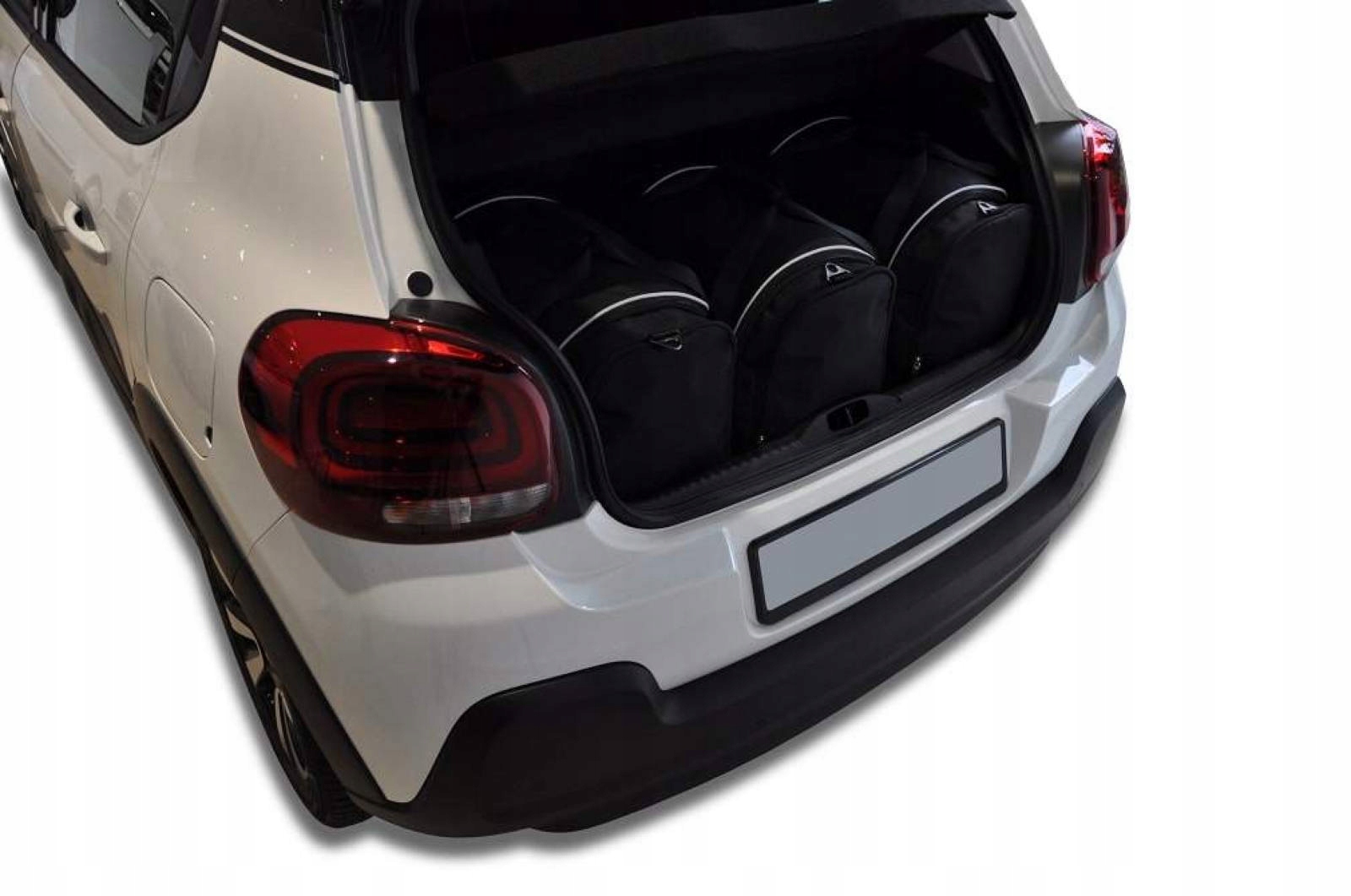 J&j Automotive Sada 3ks cestovných tašiek Sport pre Citroen C3 Hatchback 2