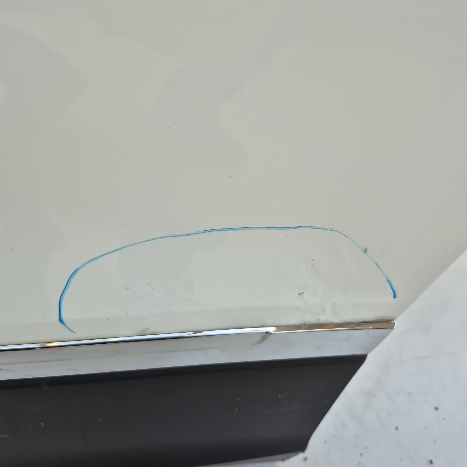 VW TIGUAN II 2 16-24 door rear part rear. left