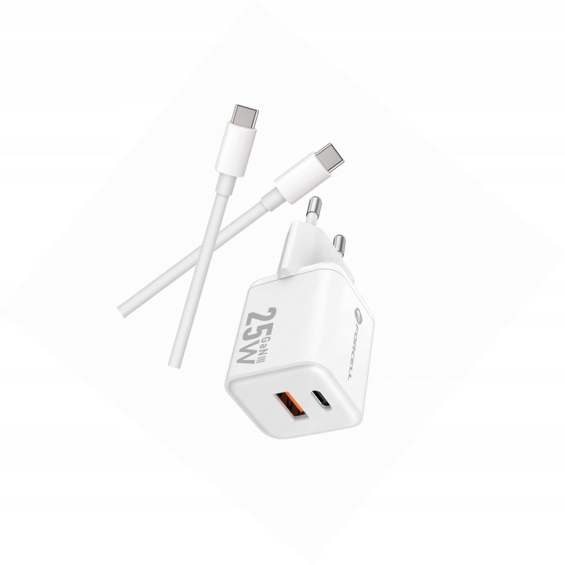 Szybka ładowarka Gan 25W z długim kablem Usb-c do Samsung Galaxy A22 5G
