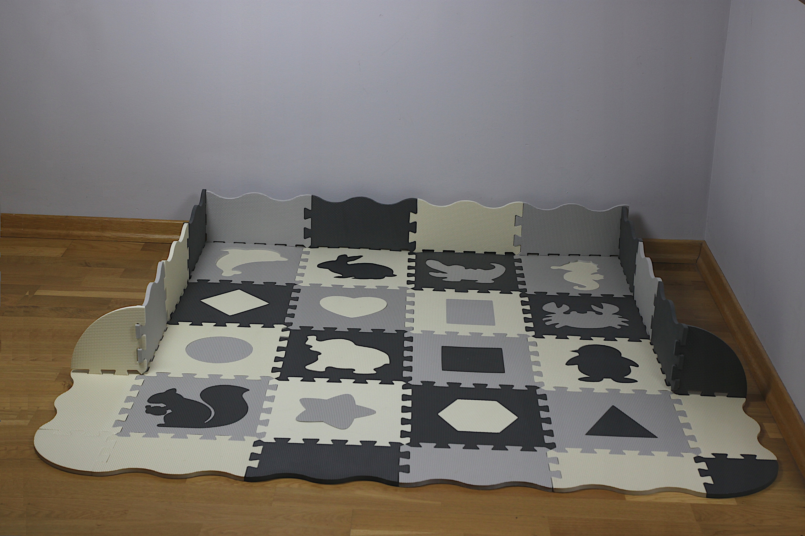 Edukacyjna Mata Piankowa Puzzle Kojec 3w1 150x150 Wiek dziecka 3 lata +