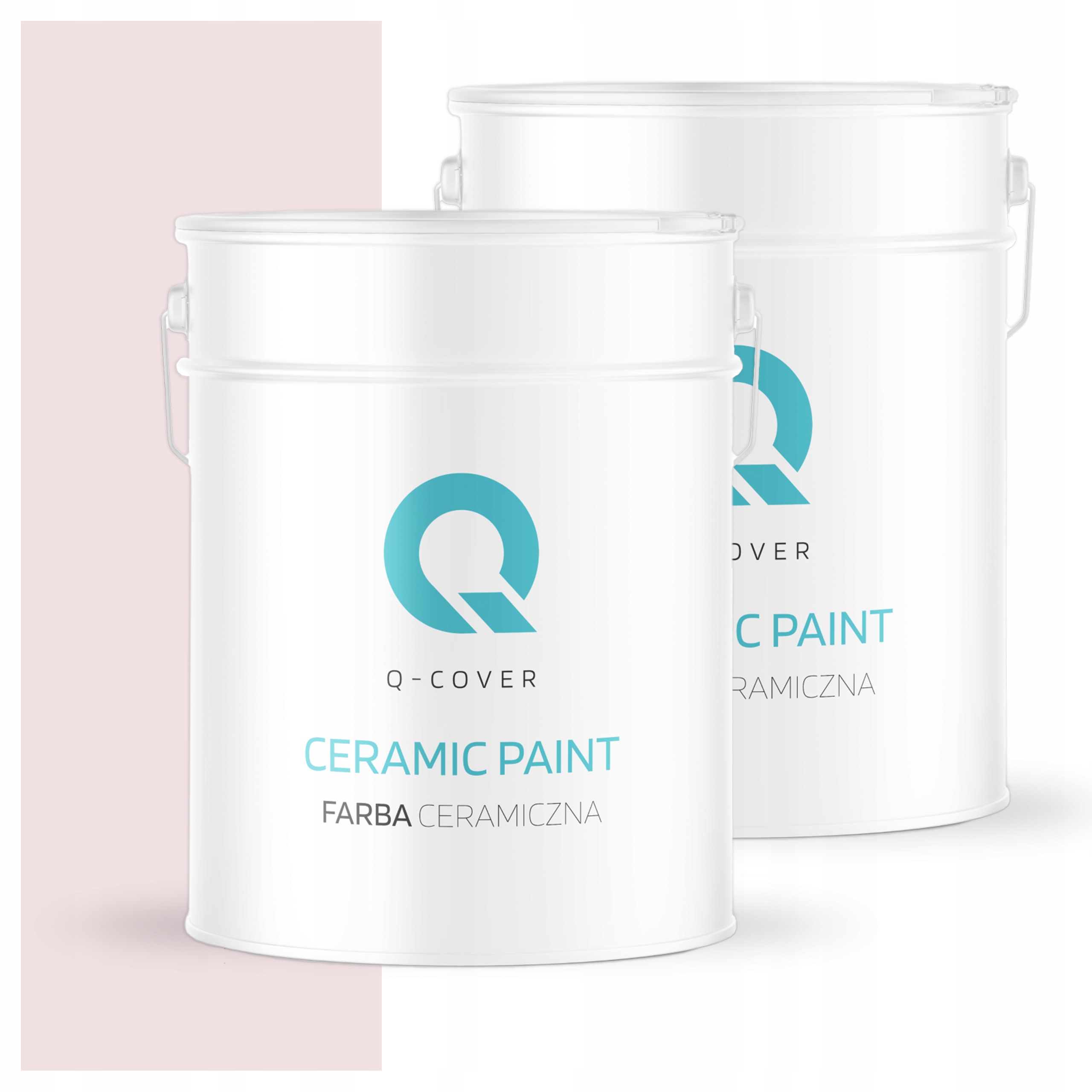 Keramická umývateľná farba na interiér 10L Hlboká matná biela ružová H3678