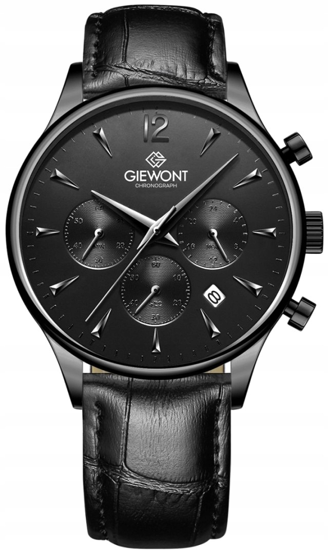 Pánské Hodinky Giewont Chronograph Sapphire černé GW6310-A1