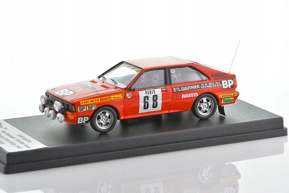 Audi Quattro G.Chasseuil Monte 1982 1/43 Trofeje