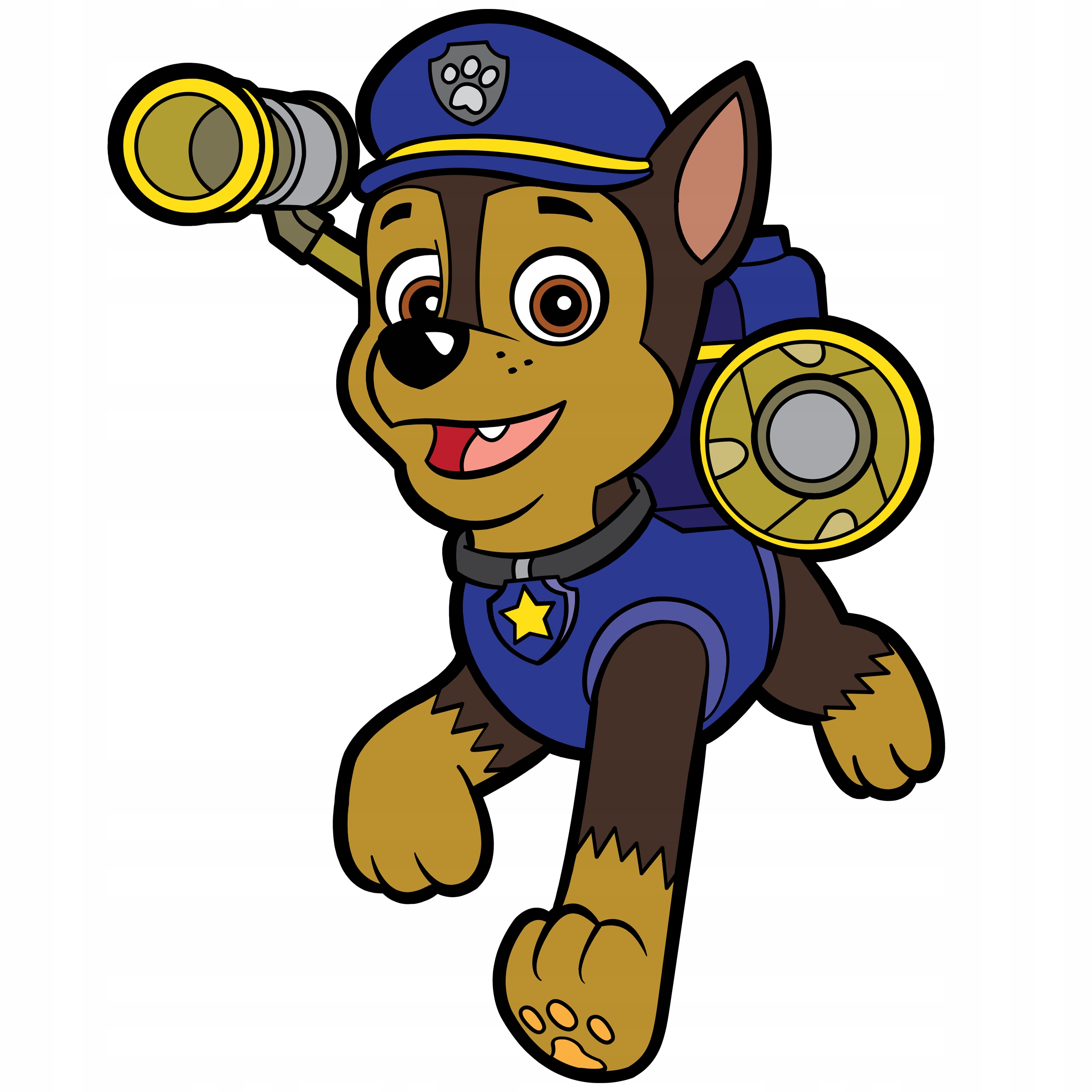 

Naprasowanka Psi Patrol Chase Naklejki na Ubrania2