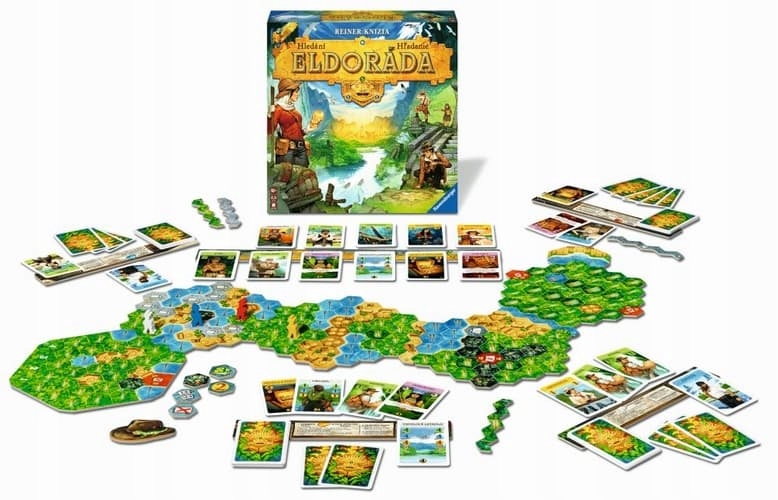 Hra Hledání Eldoráda Dobrodružná deck-building hra