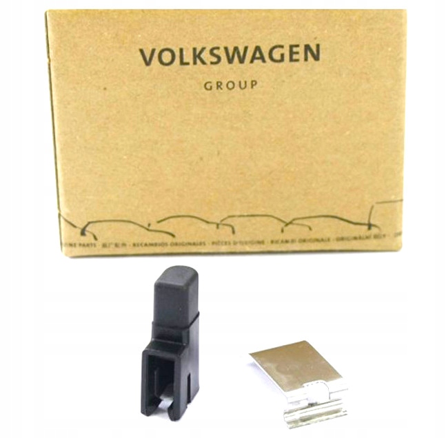 BLASZKA + ODBIJAK ZAWIASU KLAPKI PALIWA VW T5 T6