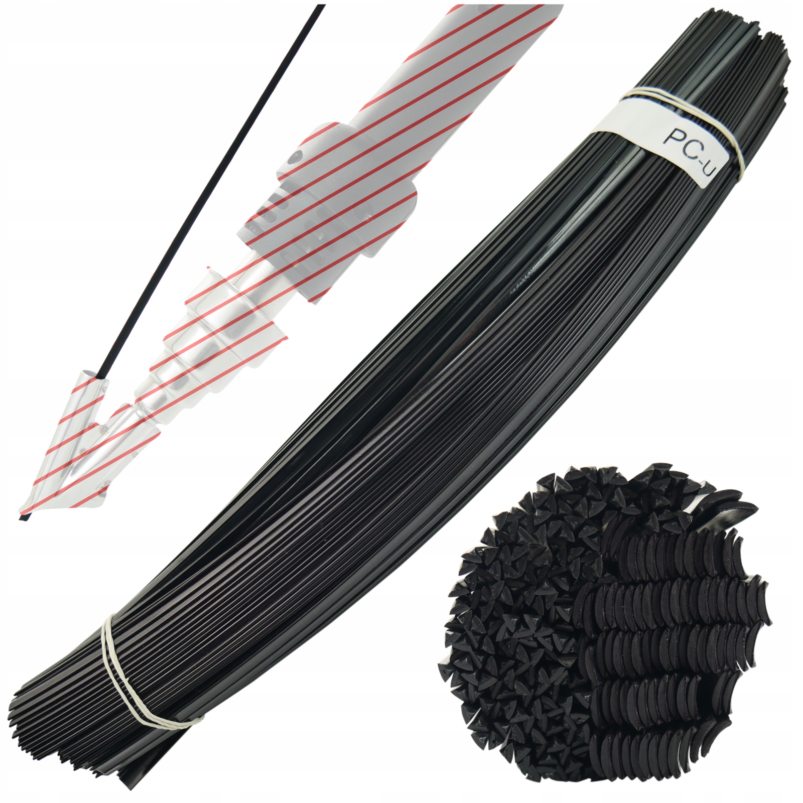 Pojivo pro svařování plastů Pc-u Pc-u Pc/u 1kg mix Pásků Trojúhelníků