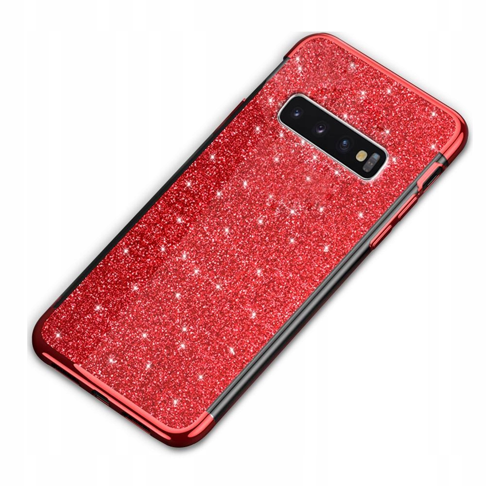 

Etui Brokatowe Różowe do Samsung Galaxy S10 Plus