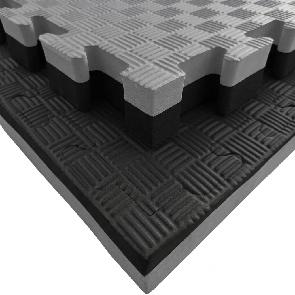 Mata piankowa 4cm 100x100cm Grube puzzle treningowe do ćwiczeń Judo Mma