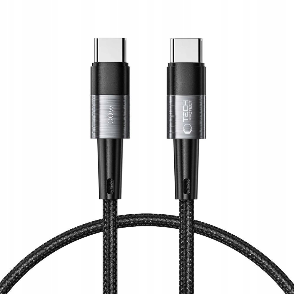 Kabel Tech-Protect UltraBoost Usb-c Usb-c Pd 100W 5A 0.25m szary