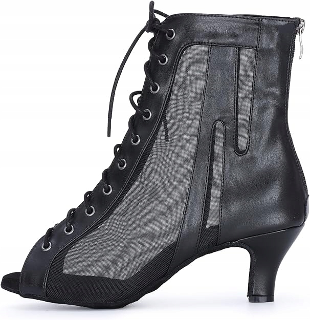 Buty Do Tańca Latynoamerykańskiego Salsa Tango 6cm 38 Czarne
