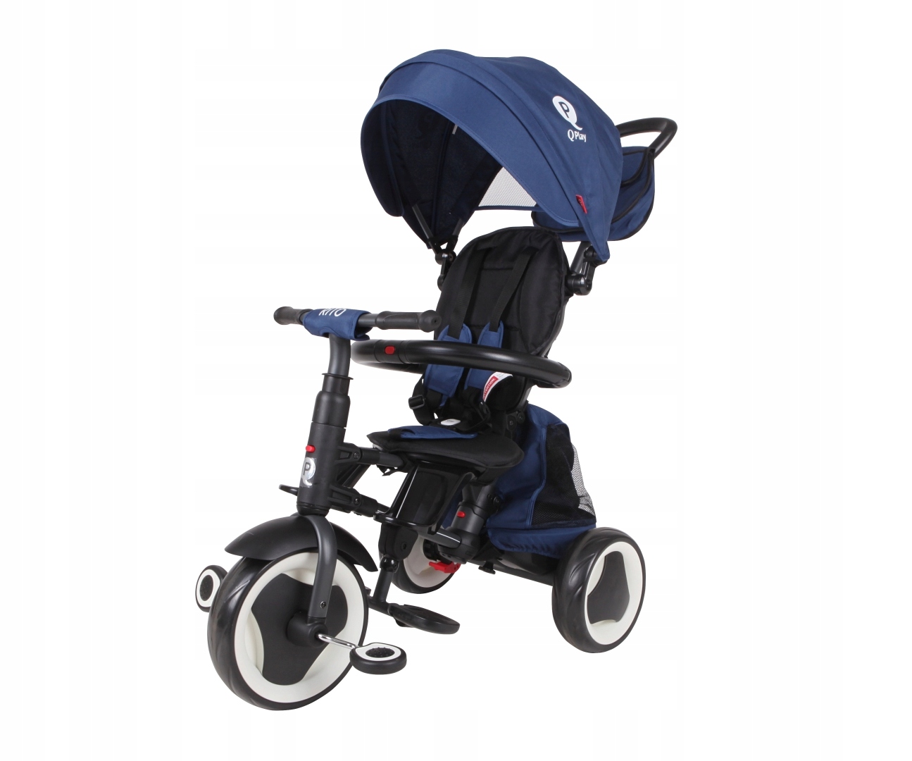 Milly Mally 3843 Qplay Rowerek trójkołowy Rito Plus blue