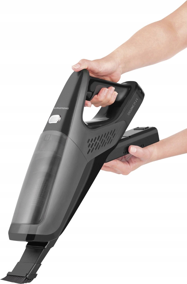ODKURZACZ BEZPRZEWODOWY 2W1 GRUNDIG VCH 9932 Kolor dominujący czarny