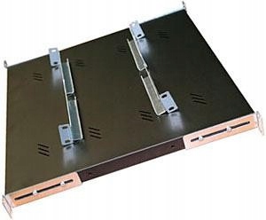 Triton Regál s perforáciou 19", 1U/ 750 mm, nosnosť 150 kg, sivý Rac…