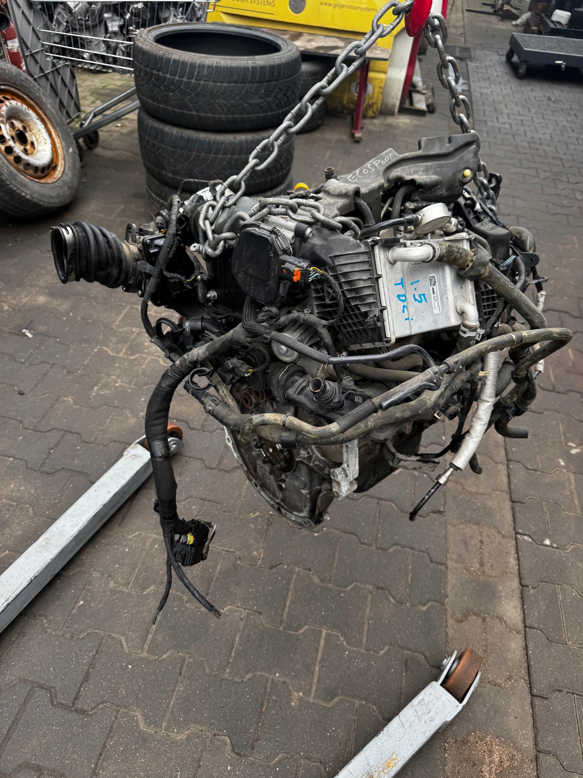 engine complete FORD 1,5TDCI Z2JA 40 TYSKM