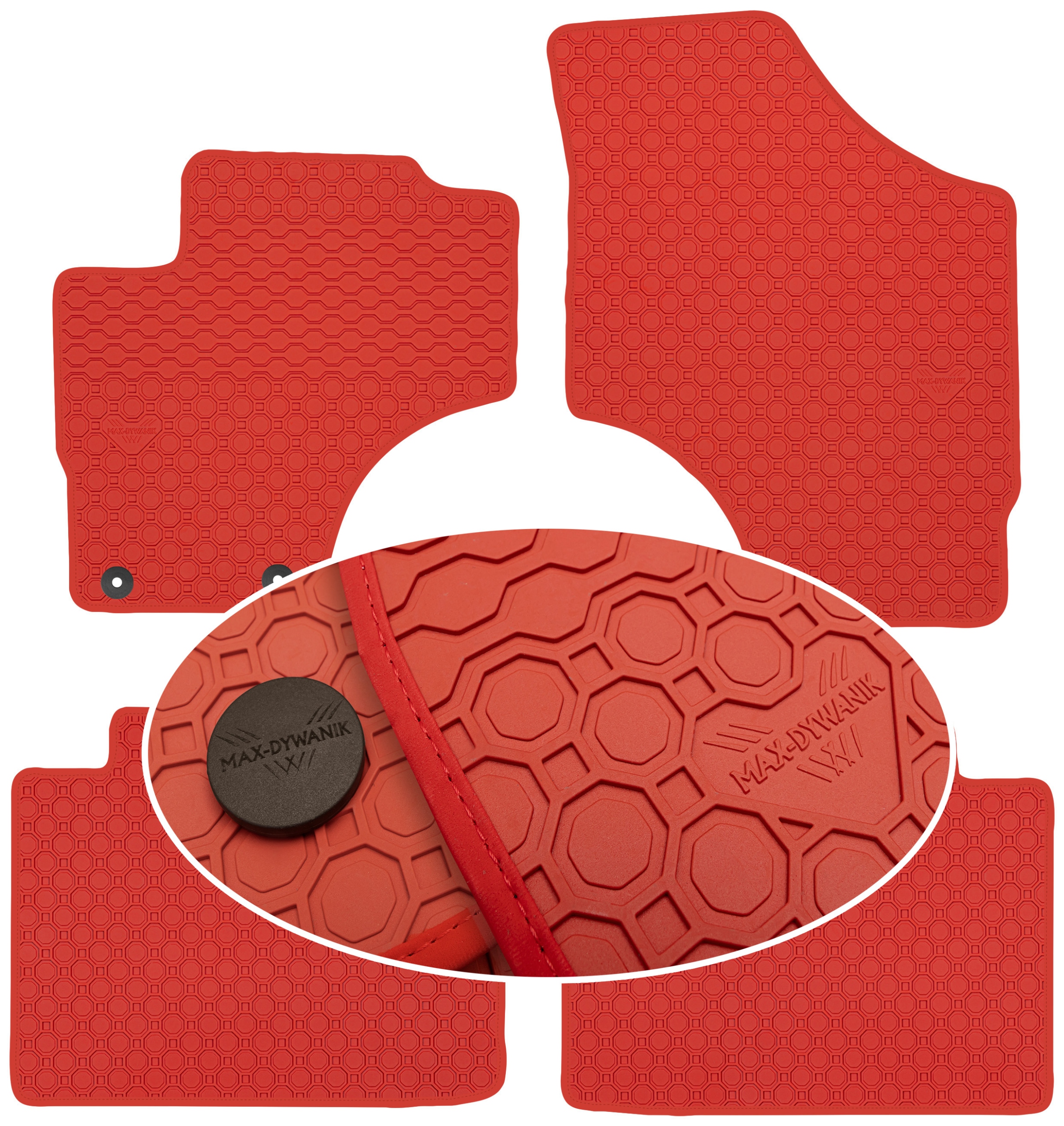 Hyundai ix55 2006-2012 Koberce Červené