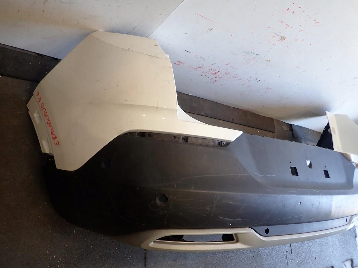 bumper rear part rear OPEL GRANDLAND X 2016- 1980032