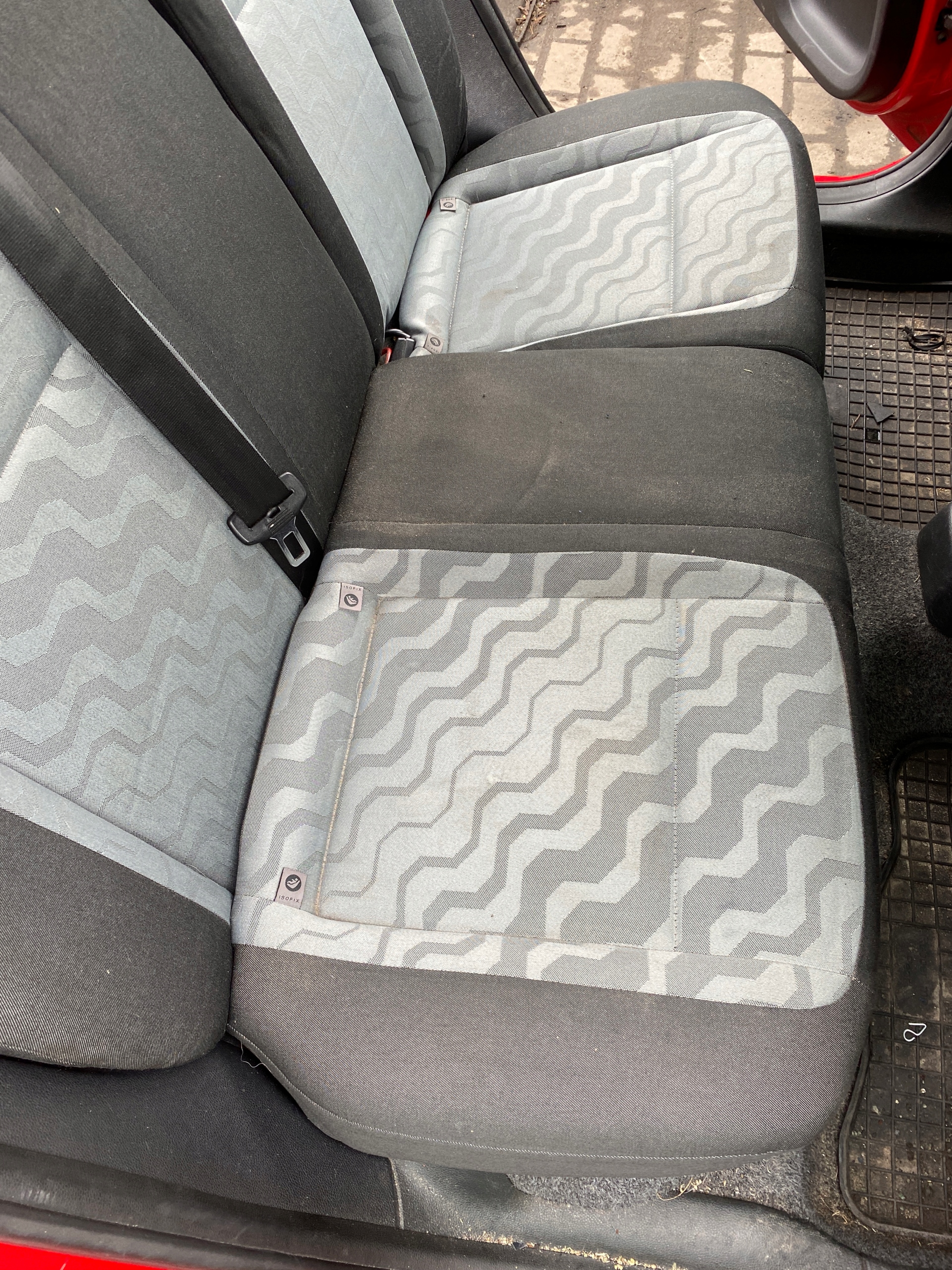 Skoda Fabia 2 II 07-14 Sitz hinten heck