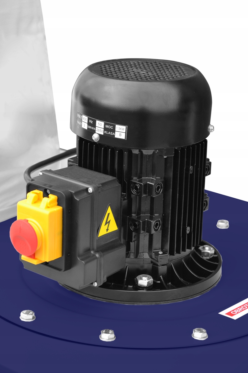 MOCNY ODCIĄG WIÓRÓW TROCIN CORMAK 3200 m3/h 230V 1,5kW Moc silnika pracy ciągłej 1.5 kW