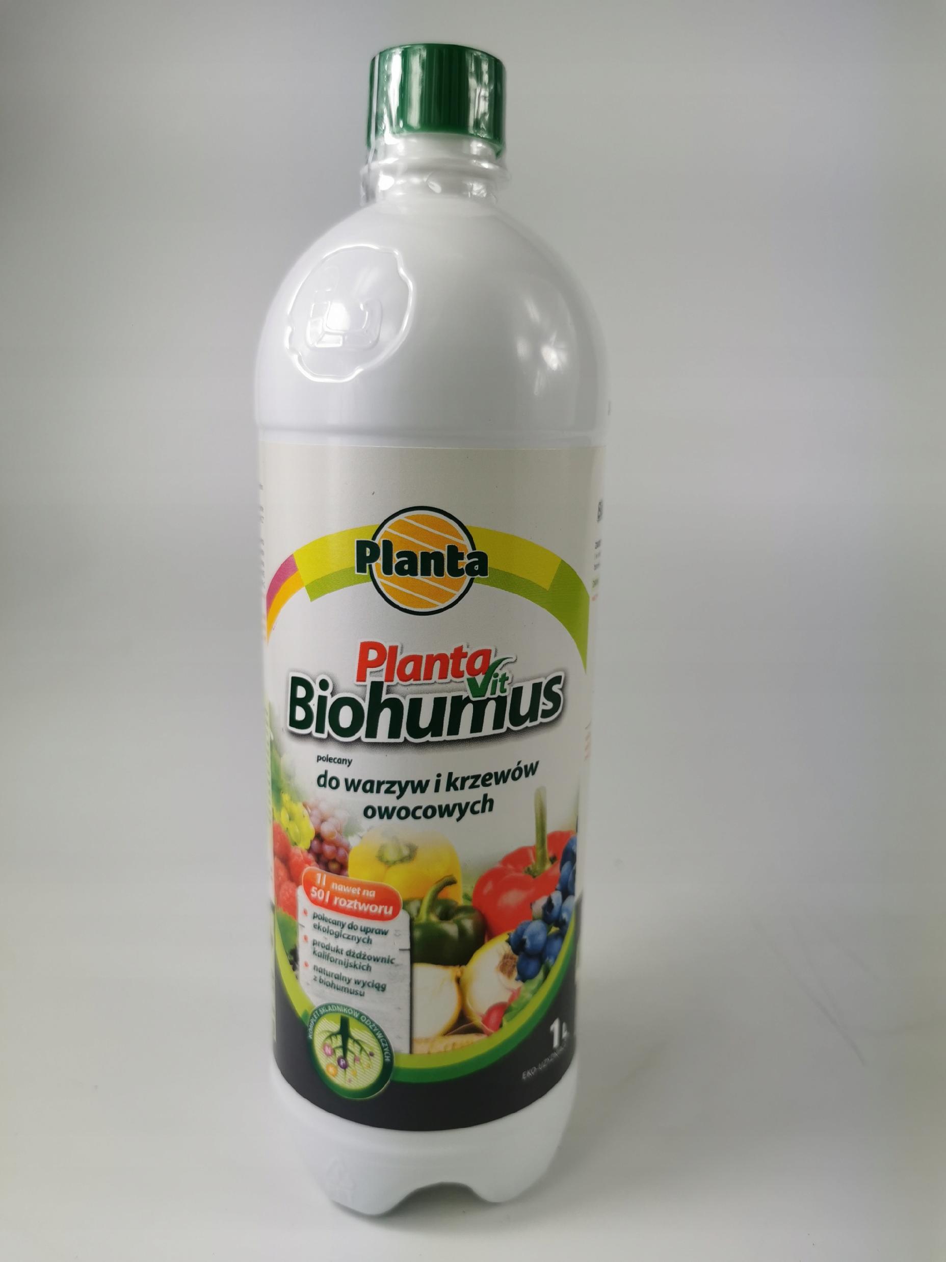 

Nawóz Biohumus Eco Warzywa i krzewy owocowe 1l