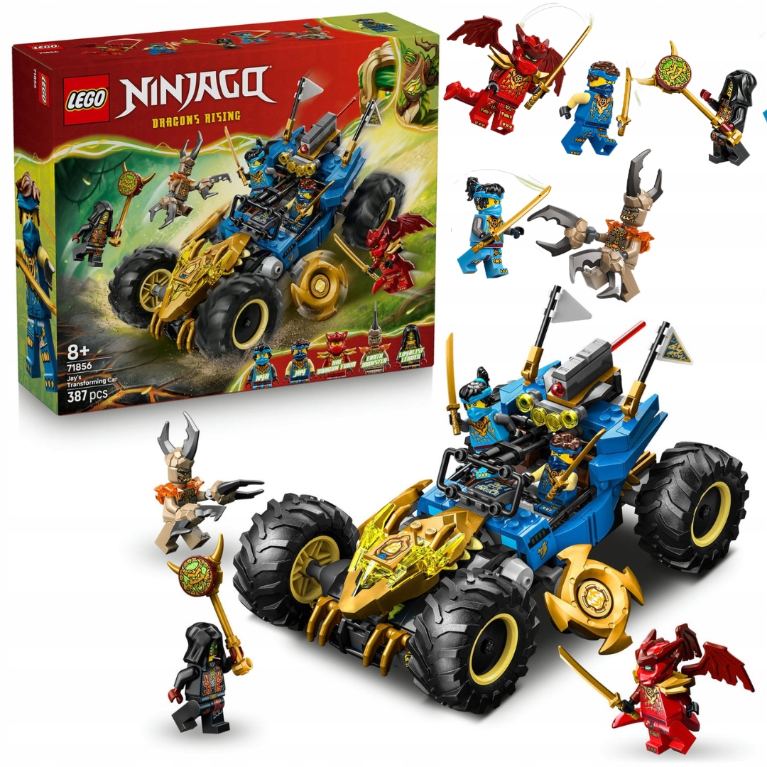 Lego 71856 Ninjago Jayovo multifunkční auto Vozidlo 2 v 1