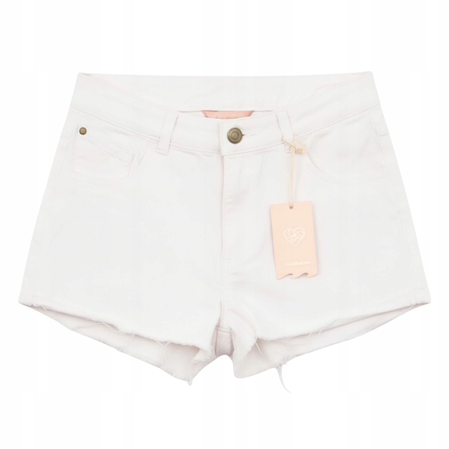 Dámské Kraťasy Femi Stories bílé, pohodlné bavlněné, vel. Xs