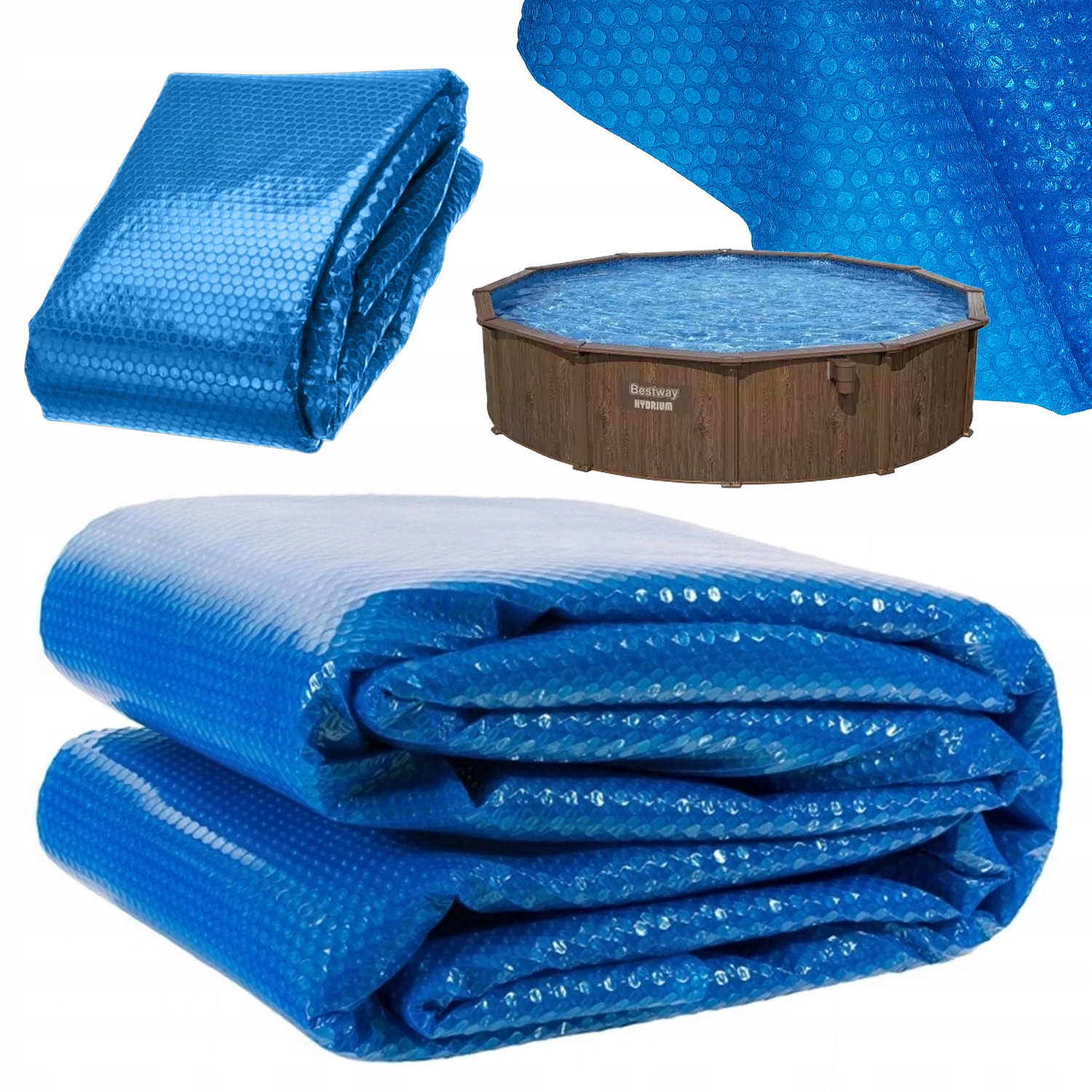 Hrubá solárna vykurovacia rohož pre bazén Bestway Hydrium 550 cm