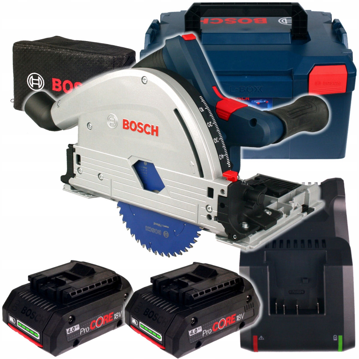 

Zagłębiarka Gkt 18V-52 Gc Bosch 2x4,0Ah