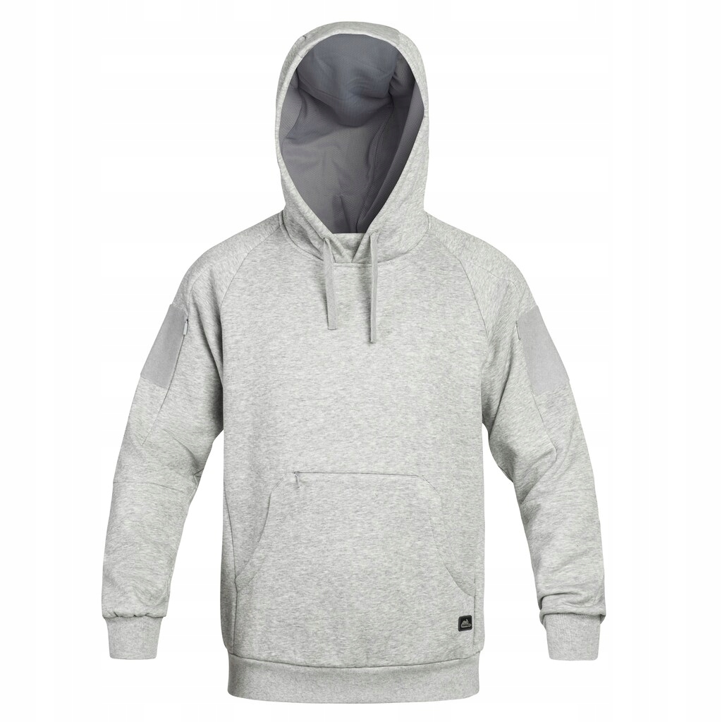 Mikina Helikon-Tex Urban Tactical Hoodie Lite Kangaroo Světle Šedá Melange Xs