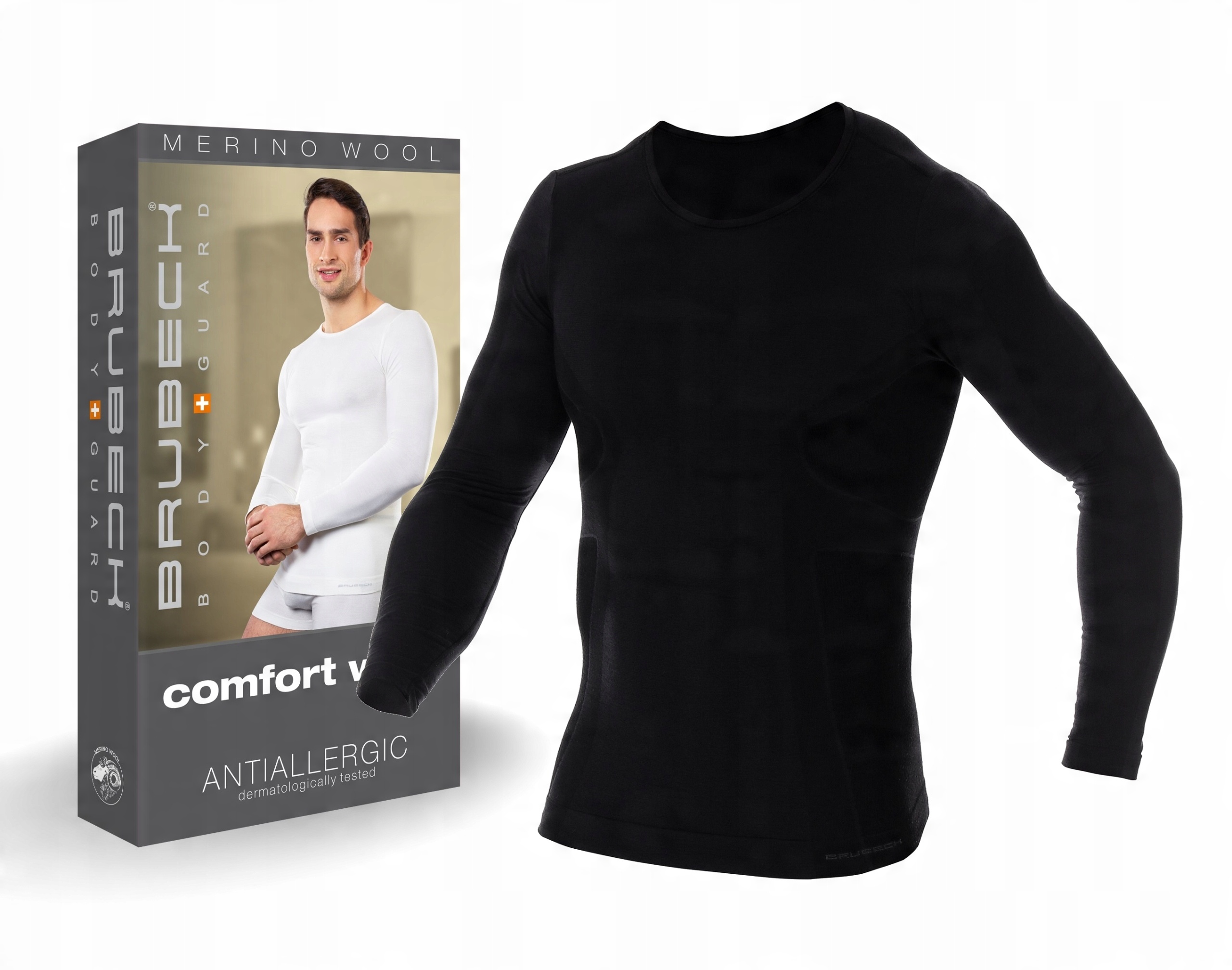 

Comfort Wool Men Koszulka Termoaktywna 2XL
