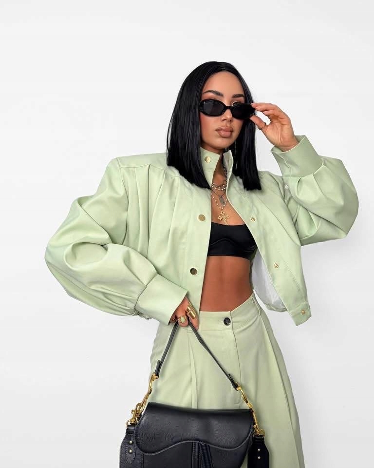 Bomberová bunda Polštáře Limetková La Milla vel Uni