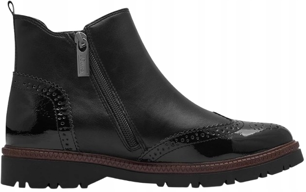 S.oliver Černé Dámské Kotníkové Boty S Ležérním Zipem 41 Let