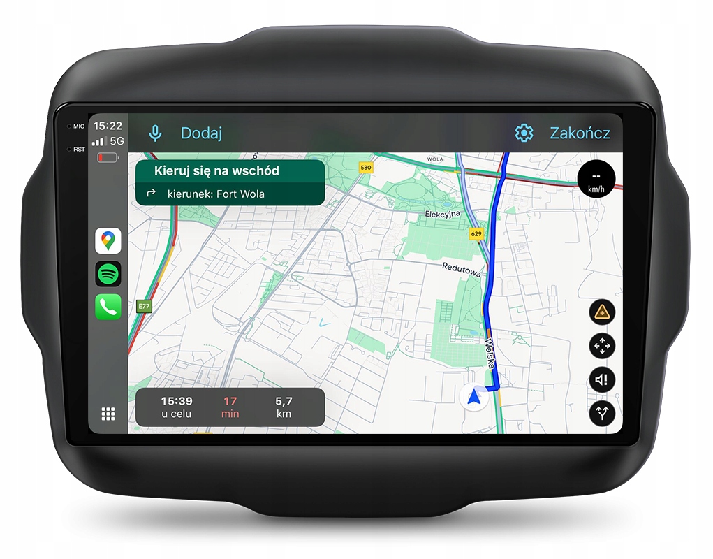 Jeep Renegade Rádio Navigace Android TS20 12GB/256 2K UIS7870 Carplay