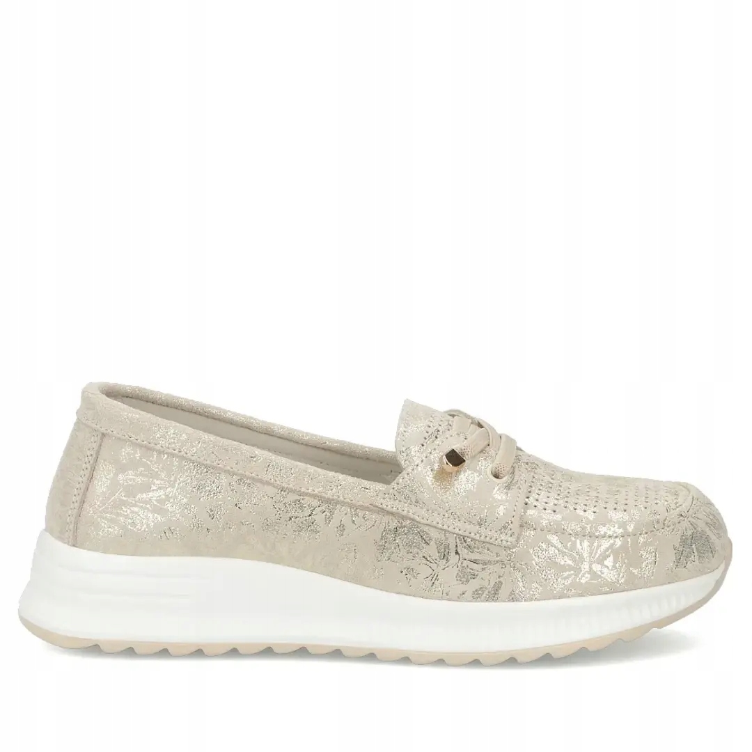 Półbuty damskie Filippo DP7651/26 Go złote 40, Złoty