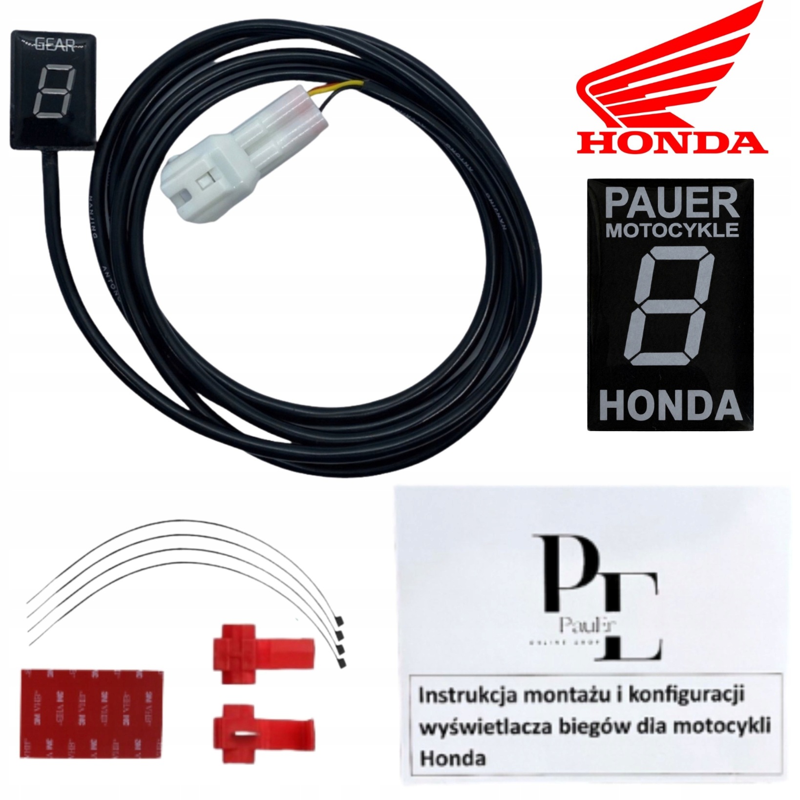 PauEr Prevodový Displej Honda Plug&play (cbr Cb Cbf Vt iné) Novšie