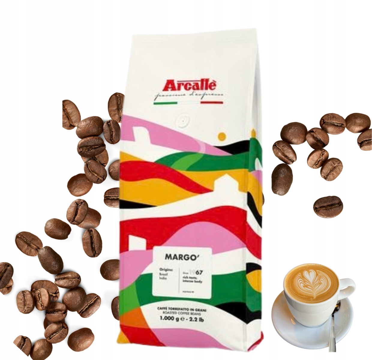 Arcaffe Margo 1KG kawa ziarnista