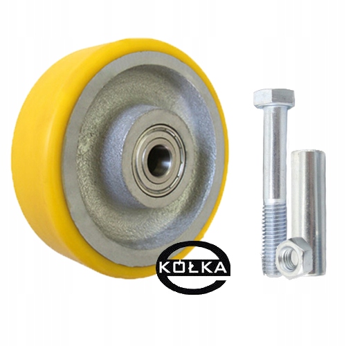 Kolečko Pro Vysoké Zatížení Ø 125 mm S Sada. Montážní