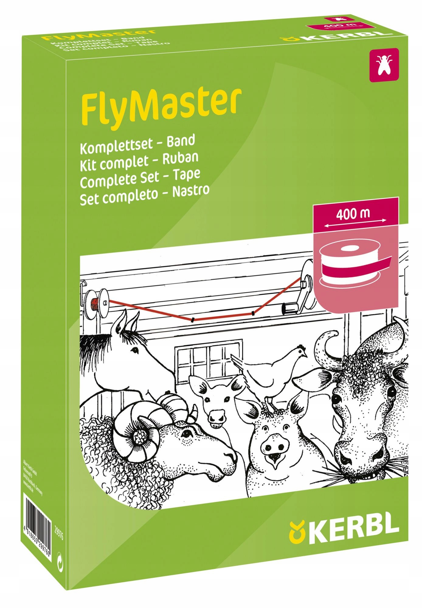 Lep na muchy, sada FlyMaster, lanko, 440 m, Cit