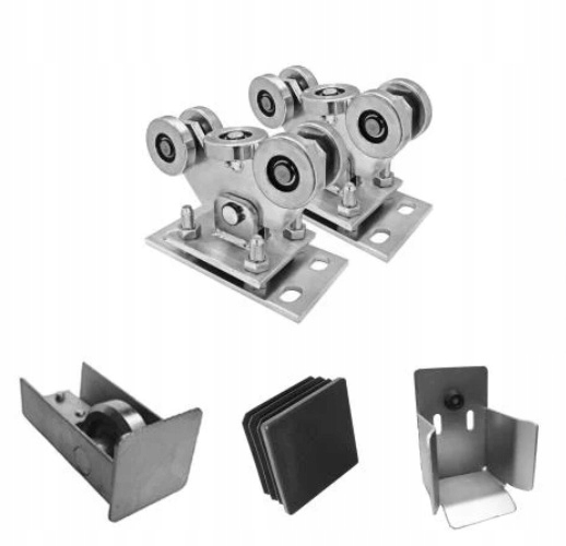 Sada pro posuvnou bránu Profil 80 x 80 mm