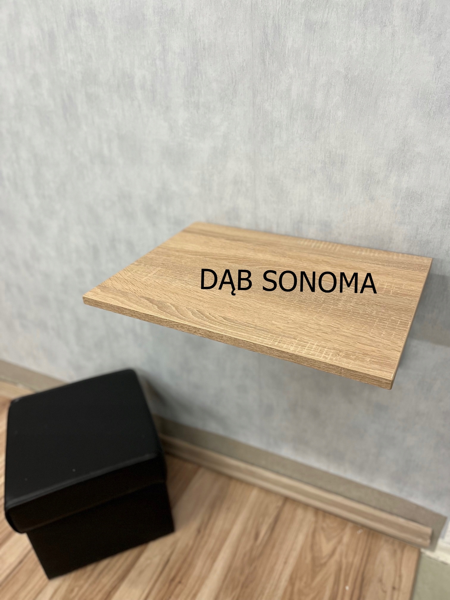 STOLIK ŚCIENNY SKŁADANY półka składana 52x38 kolor Kolor mebla wielokolorowy